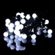 Гирлянда уличная 20м. "Шарики 1,5 см", LED-200, 8 режимов, свечение белое Гирлянда уличная 20м. "Шарики 1,5 см", LED-200, 8 режимов, свечение белое