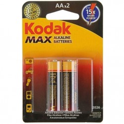 Батарейка Kodak MAX AA/LR06 1.5V  -  2шт. 