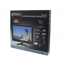 Телевизор с цифровым тюнером DVB-T2 Eplutus EP-143T (14.1 дюйма)