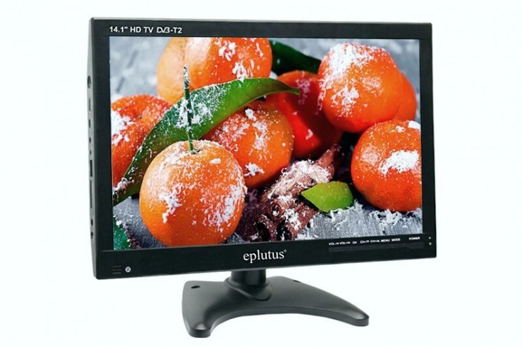 Телевизор с цифровым тюнером DVB-T2 Eplutus EP-143T (14.1 дюйма)