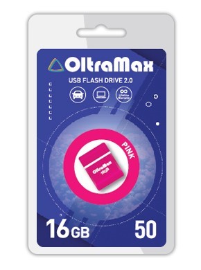 Купить Флеш-накопитель USB 16GB OltraMax 50 (OM-16GB-50-PINK) в магазине Мастер Связи
