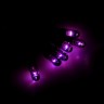 Гирлянда 9м., нить темная, LED-100,8 режимов, фиолетовый,Luazon