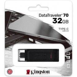Флеш-накопитель 32Gb Kingston DataTraveler DT70 (DT70/32GB)