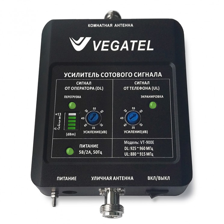 Купить Репитер Vegatel VT-900E (LED) в магазине Мастер Связи