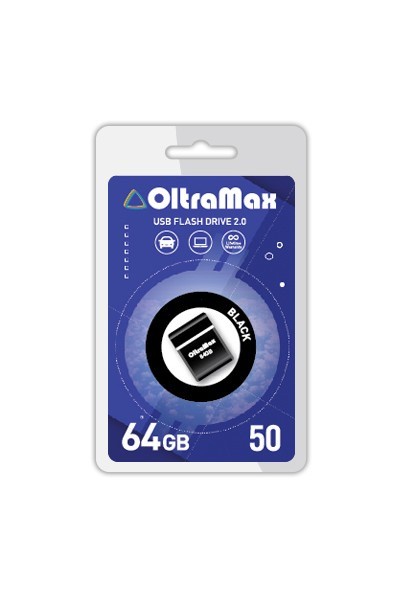 Купить Флеш-накопитель 64Gb OltraMax Drive 50 Mini Black в магазине Мастер Связи