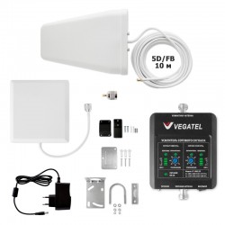 готовый комплект VEGATEL VT-1800/3G-kit (дом, LED)