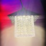 Гирлянда для улицы «Хрустальные Домики» 5 м. 10LED (9*9,5 см), мультицвет, черн. пров, 1 реж, IP-55,  арт. s-66-mult