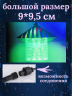 Гирлянда для улицы «Хрустальные Домики» 5 м. 10LED (9*9,5 см), мультицвет, черн. пров, 1 реж, IP-65,  арт. 3750