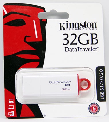 Купить USB флешка 32GB Kingston DataTraveler G4 USB 3.1 в магазине Мастер Связи