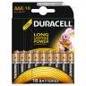 Купить Батарейка Duracell ААA, LR03-18BL, 1.5V,алкалиновая (щелочная)-18шт.  в магазине Мастер Связи