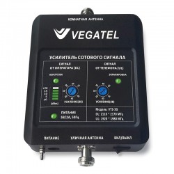 Репитер Vegatel VT2-3G (LED)