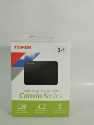 Внешний Жесткий диск Toshiba Canvio Basics 2.5" USB 3.0 1Tb HDTB410EK3AA черный