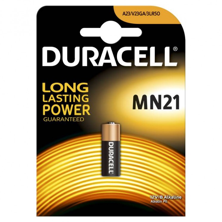 Купить Батарейка Duracell MN21 (A23) в магазине Мастер Связи