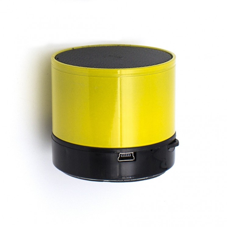 Купить Bluetooth колонка S10, цвет желтый в магазине Мастер Связи