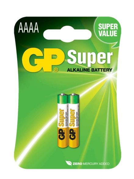 Купить Батарейка GP AAAA Super Alkaline 1.5V (GP25A-2UE2) в магазине Мастер Связи
