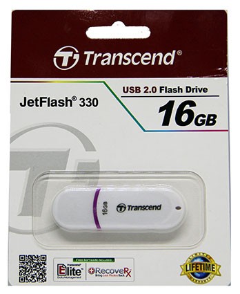 Купить USB флешка 16Gb Transcend JetFlash 330 в магазине Мастер Связи