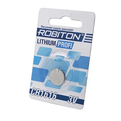 Батарейка ROBITON PROFI R-CR1616-BL1
