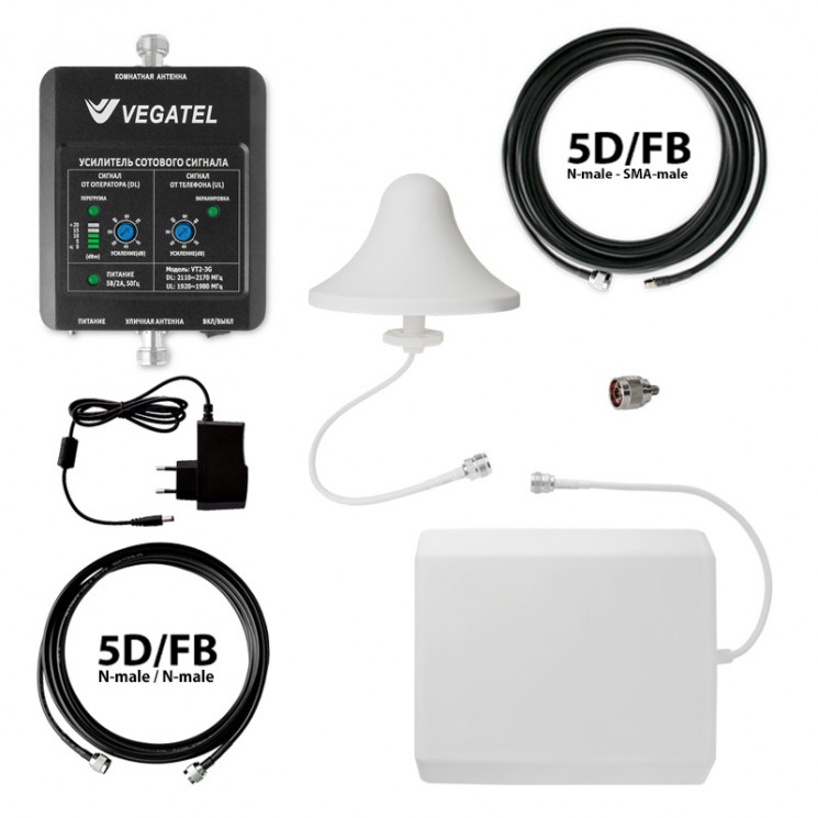 Купить Комплект Vegatel VT2-3G-kit (офис, LED) в магазине Мастер Связи