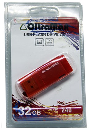 USB флешка 32Gb Oltramax Red 240