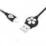 Кабель USB - Apple 8 pin Lightning Hoco JP15 Sakura, 1.2м, Black
