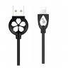 Купить Кабель USB - Apple 8 pin Lightning Hoco JP15 Sakura, 1.2м, Black в магазине Мастер Связи