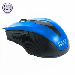 Мышь CBR CM-301 Blue,  программируемые кнопки, USB