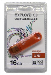 USB флешка 32Gb Exployd Orange 570