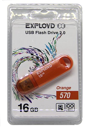 Купить USB флешка 32Gb Exployd Orange 570 в магазине Мастер Связи