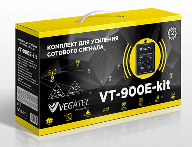 Купить готовый комплект Vegatel VT-900E-kit (LED) в магазине Мастер Связи
