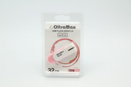 Купить USB флешка 32Gb OltraMax Pink 220 в магазине Мастер Связи