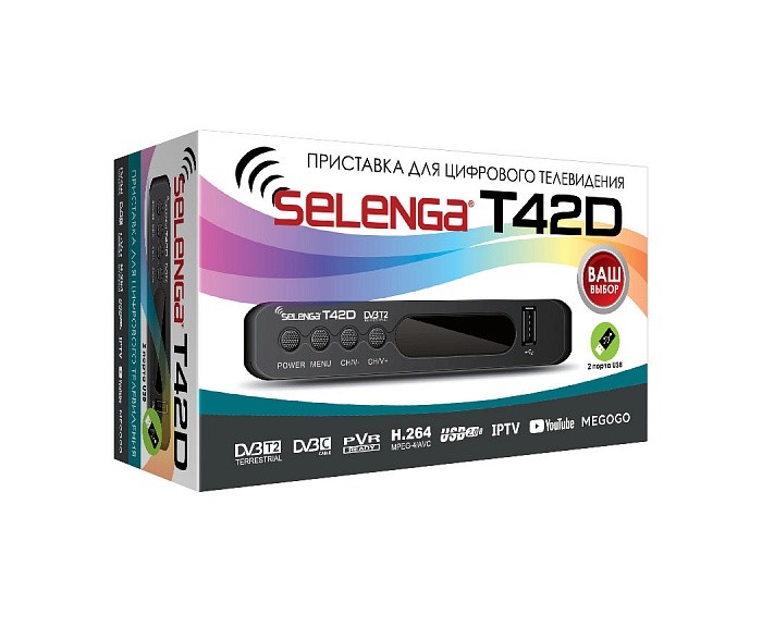 Купить Selenga T42D цифровой приёмник в магазине Мастер Связи