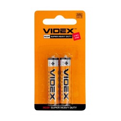 Батарейка Videx ААA, R03 (мизинчиковая),1,5V, 2шт. в упаковке