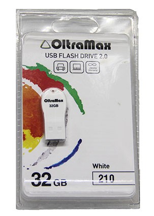 Купить USB флешка 32Gb OltraMax 210 White в магазине Мастер Связи