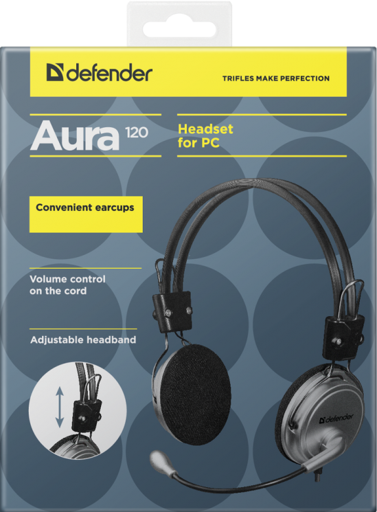 Купить Наушники с микрофоном Defender Aura-120 в магазине Мастер Связи