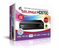 Selenga HD970D приставка для цифрового ТВ DVB T2
