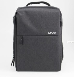 Рюкзак Mivo для ноутбука, повседневный темно-серый