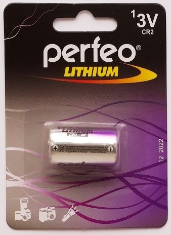 Батарейка Perfeo CR2, 3V , Lithium Photo