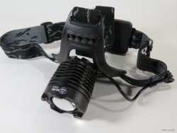 Налобный аккумуляторный фонарь YT-K11-T6 с зумом