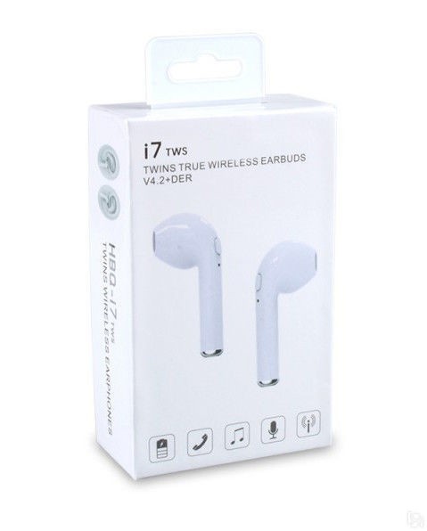 Купить Наушники Bluetooth i7 TWS с микрофоном в магазине Мастер Связи