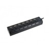 Купить USB HUB JC-701 чёрный, 7 портов с выключателем в магазине Мастер Связи