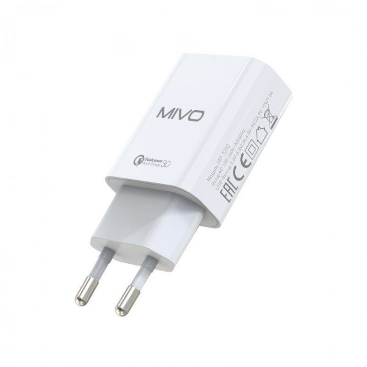 Сетевое зарядное устройство Mivo MP-320Q