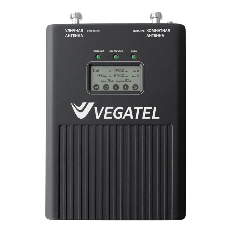 Купить Репитер VEGATEL VT3-3G (S, LED) в магазине Мастер Связи