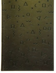 Колледж-тетрадь А5, 80 листов клетка Calligrata "Символы", твёрдая обложка