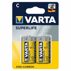 Батарейка C Varta Superlife R14, 1.5 В 