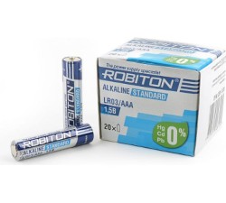 Батарейка AAA ROBITON STANDARD LR03 BL1